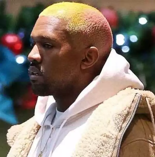 Check out the new hairstyle on Kanye West (photos)
